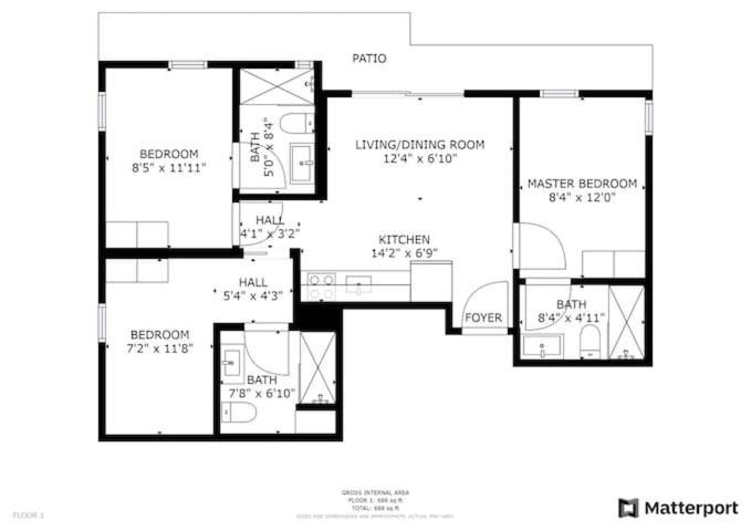 Aerie Apartments Miami Bilik gambar